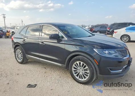 2016 Lincoln Mkx Select z USA, uszkodzony, nr VIN 2LMTJ6KRXGBL33565